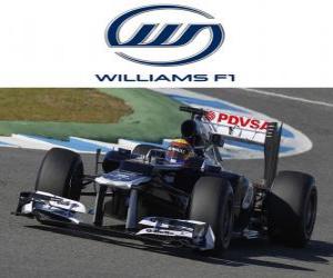 yapboz Williams FW34 - 2012 -